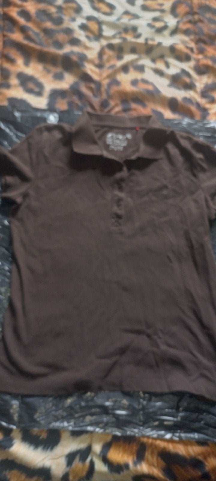 Esprit Poloshirts, Ophalen of Verzenden, Zo goed als nieuw, Bruin, Boven de knie