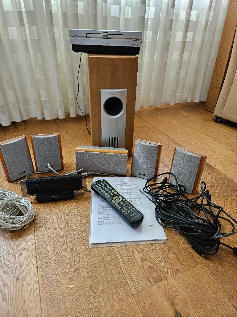 Pioneer Homecinemaset / Geluidsinstallatie / Tuner-CD, Audio, Tv en Foto, Ophalen, Gebruikt, 60 tot 120 watt, Pioneer
