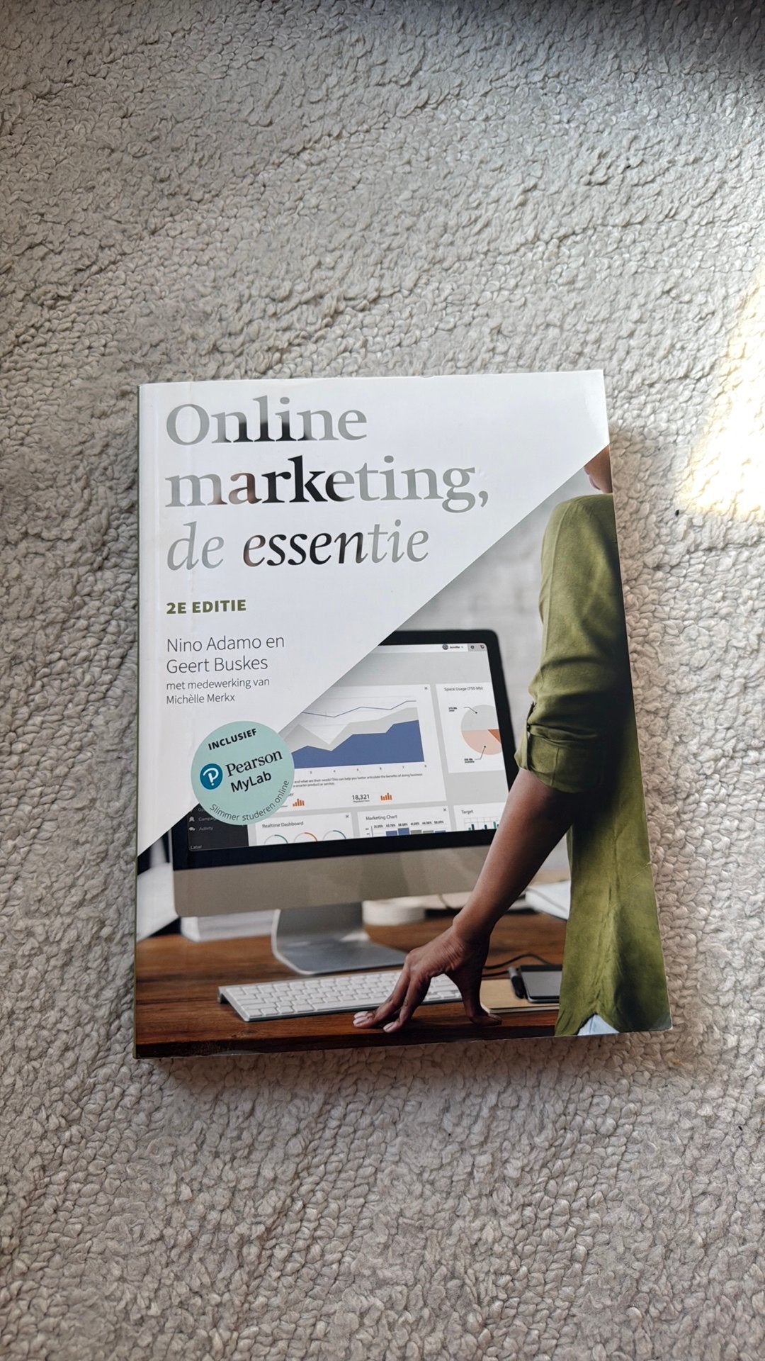 Online marketing, de essentie, 2e editie met MyLab NL, Ophalen of Verzenden, Zo goed als nieuw, Nino Adamo; Geert Buskes, Nederlands