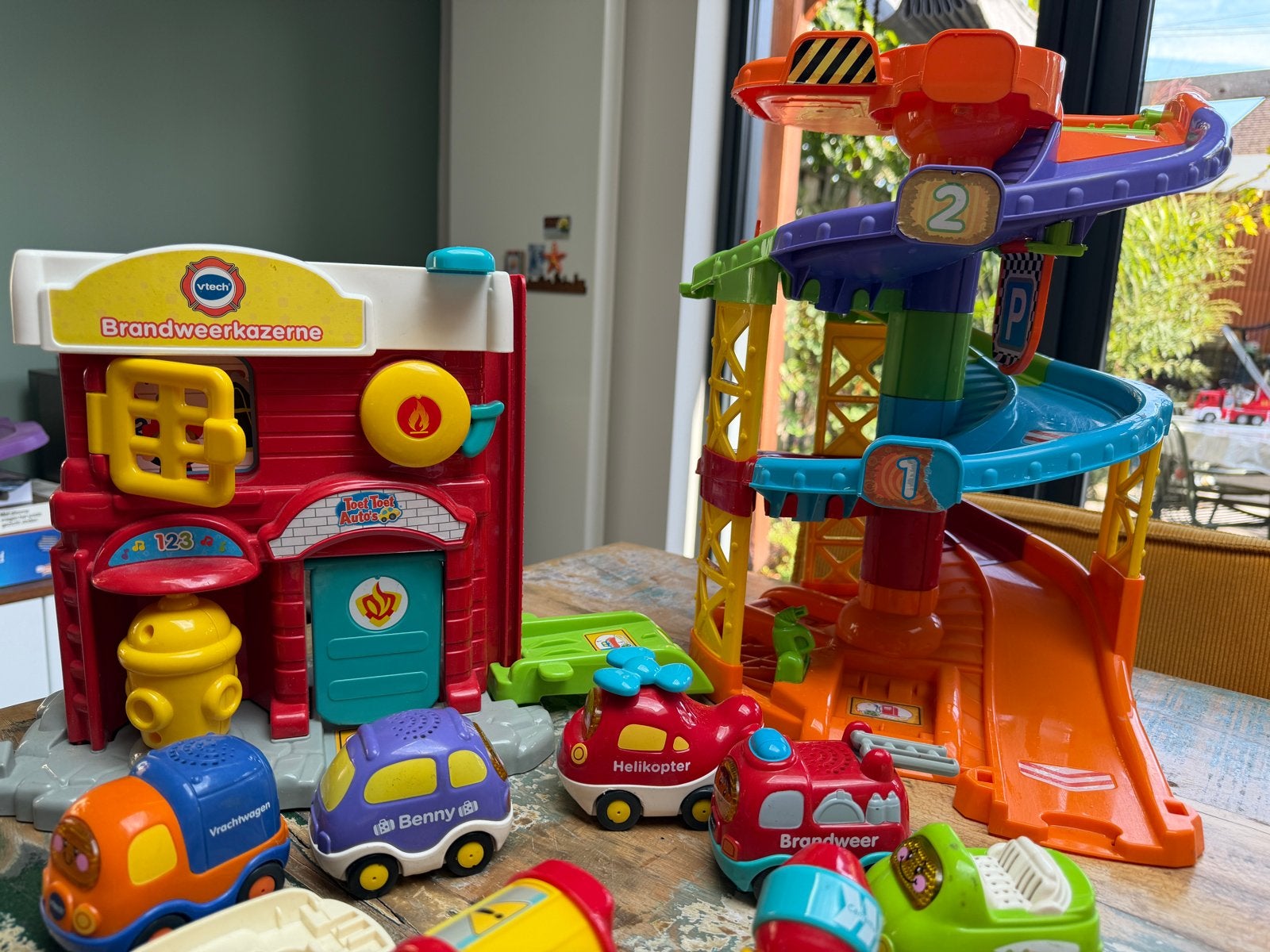 VTech Toet Toet Auto's: grote set, Ophalen, Gebruikt, Jongen of Meisje