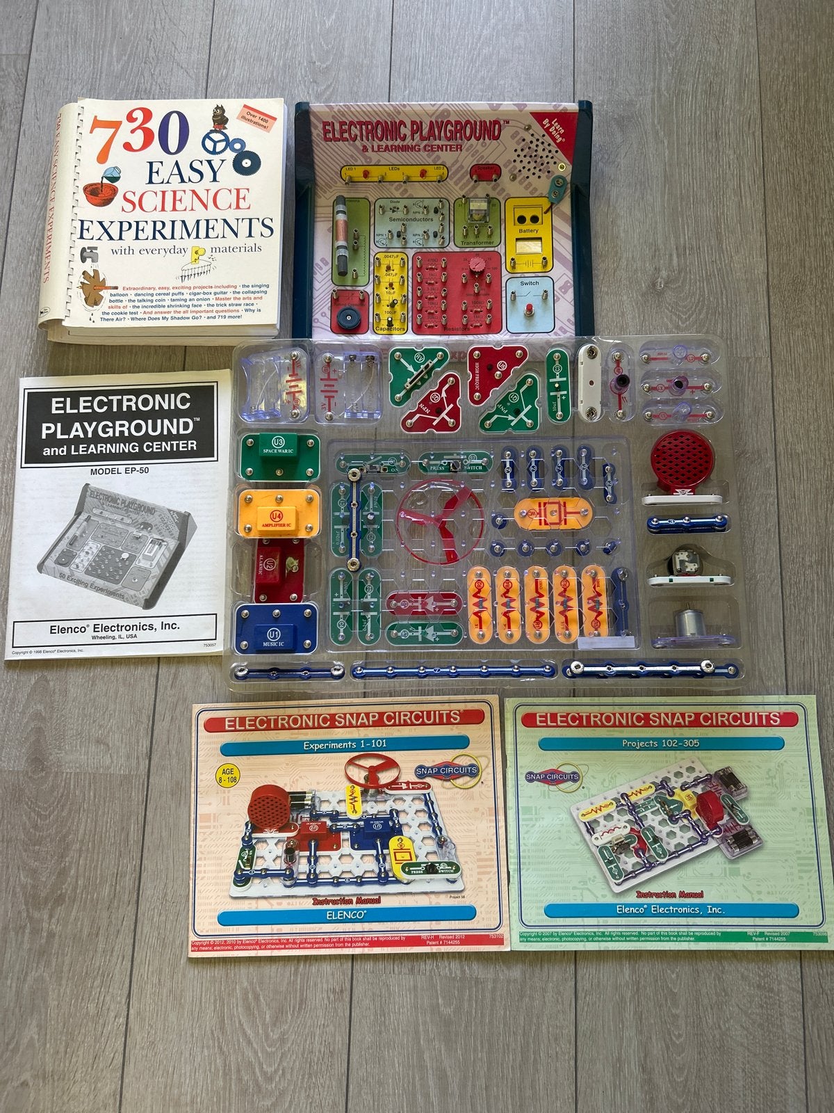 Elenco Electronic Playground & Snap Circuits Set, Ophalen of Verzenden, Zo goed als nieuw, Elektronica, Met geluid