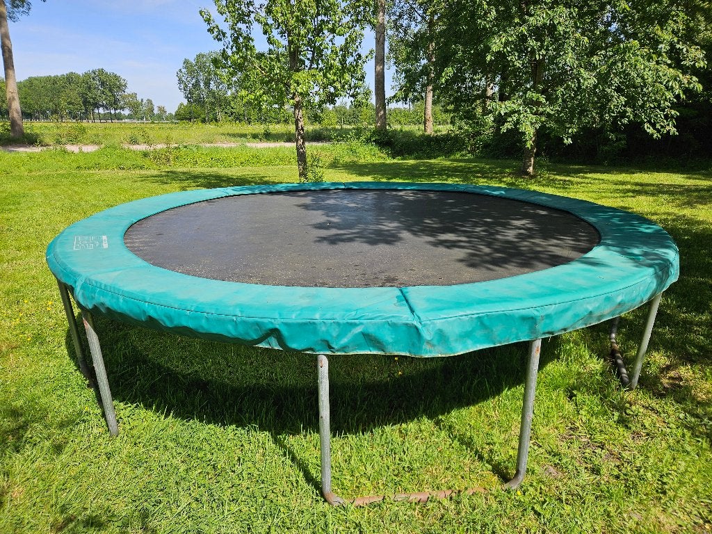 Grote degelijke Magic Circle Pro trampoline 410 cm, Ophalen, Gebruikt