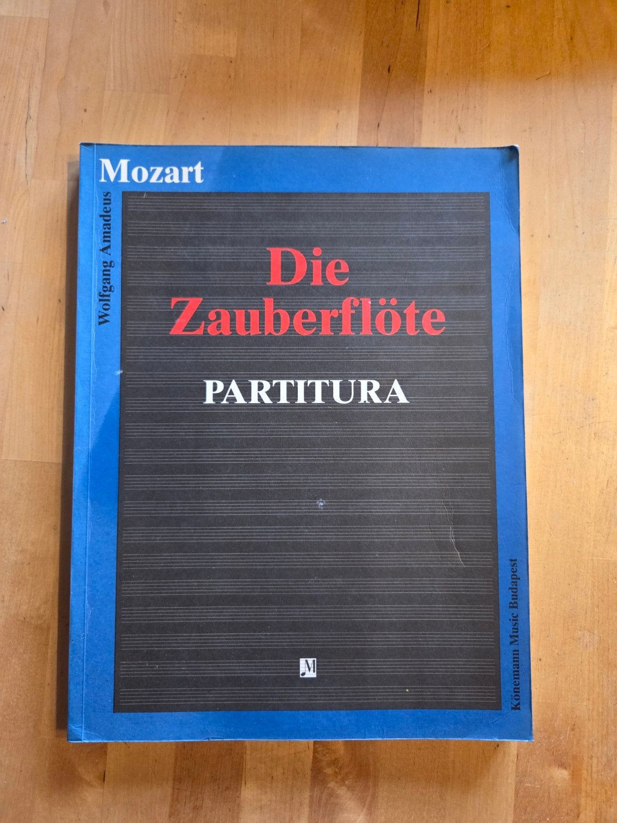 Mozart - Die Zauberflöte PARTITURA - Zo goed als nieuw, Klassiek, Zo goed als nieuw, Artiest of Componist, Koor