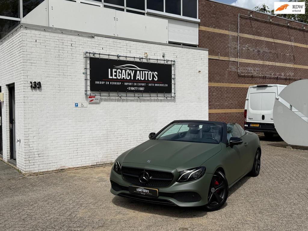 Mercedes-Benz E-klasse Cabrio 200 Premium Plus - DIGITAL COC, Automaat, Achterwielaandrijving, 4 cilinders, Cabriolet