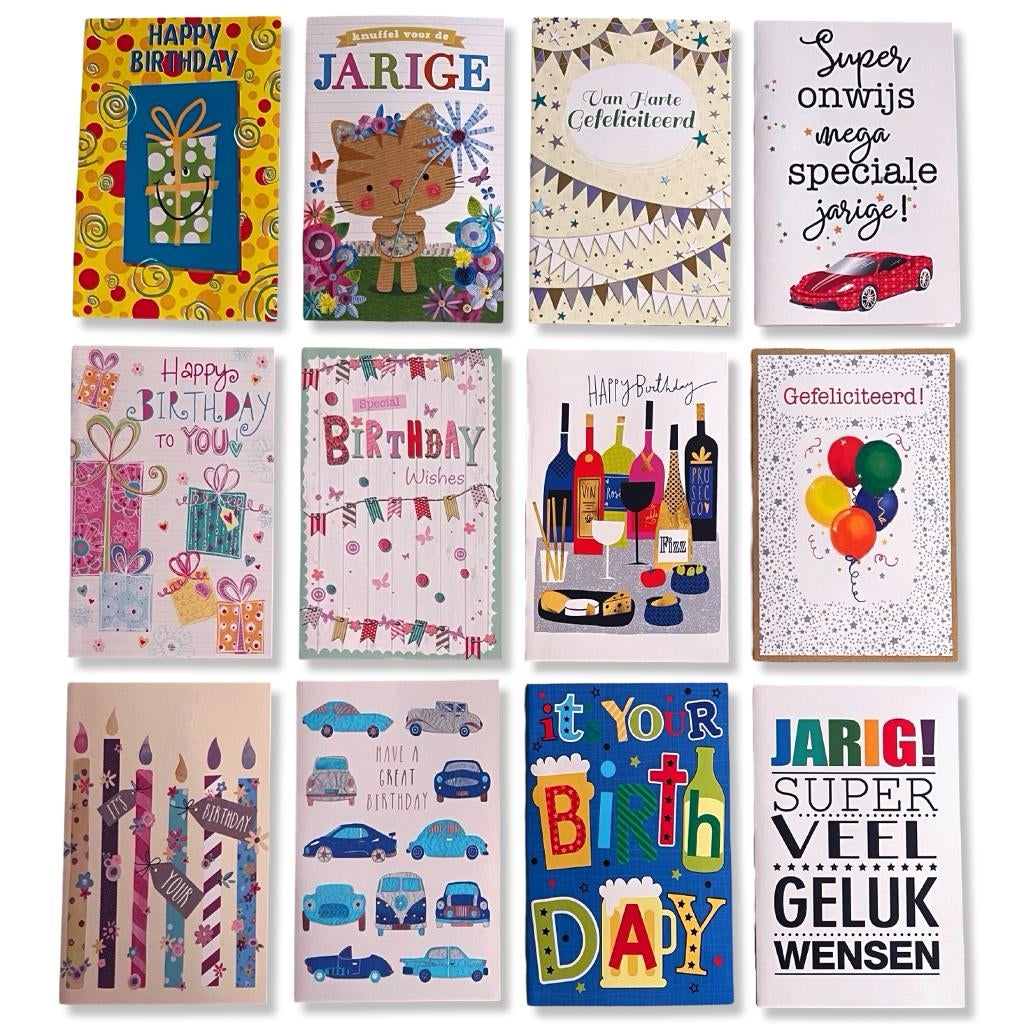 500 Luxe Wenskaarten - NIEUW op thema Gevouwen incl envelop, Ophalen of Verzenden, Nieuw