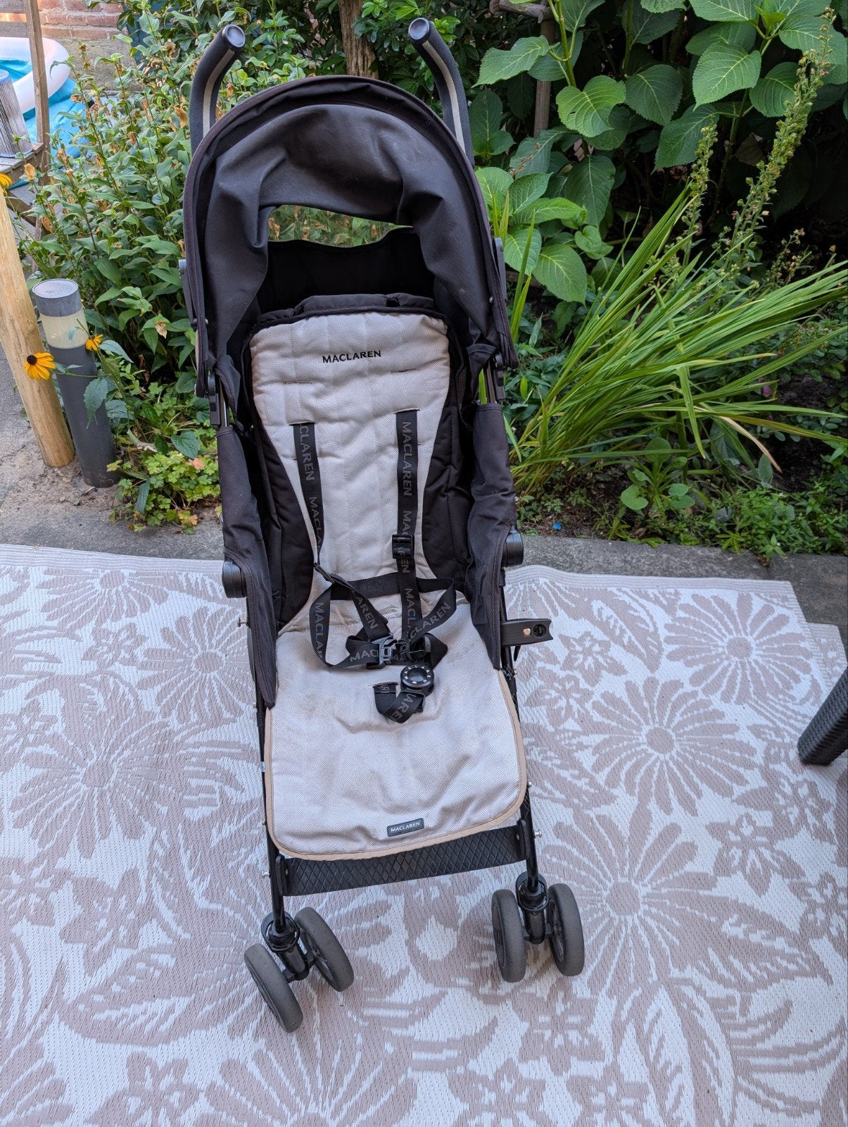 Maclaren Buggy Lichtgewicht+ Voetenzak + regenhoes, Ophalen, Gebruikt, Overige merken