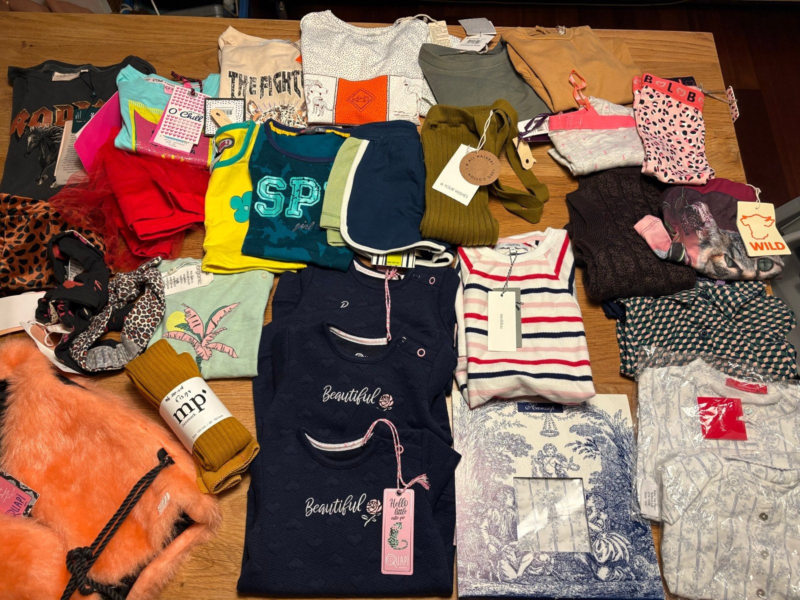 Grote (685) partij nieuwe kinderkleding diverse merken, Ophalen, Nieuw, Meisje