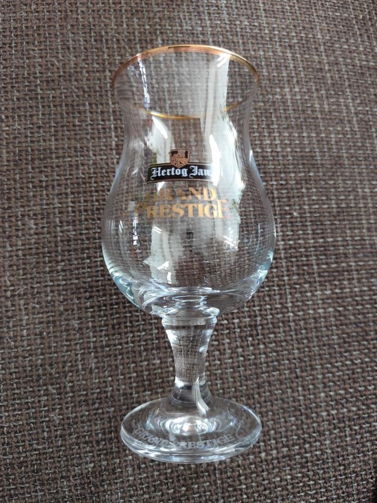 Hertog Jan Grand Prestige bierglas 0,25l, Ophalen of Verzenden, Zo goed als nieuw, Bierglas