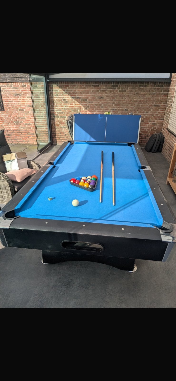 Pool/tafeltennis-tafel, Ophalen, Gebruikt, Poolweg 30, Pooltafel