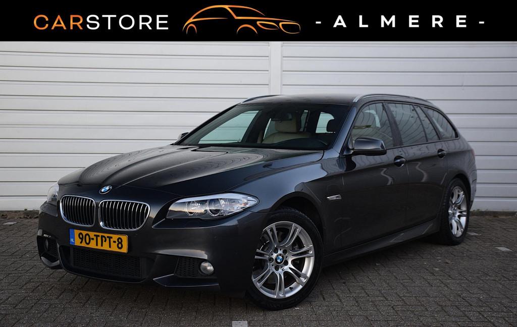 BMW 5-serie Touring 528i High Executive*M-Pakket*Leder*Trekh, Automaat, Euro 5, Achterwielaandrijving, Gebruikt