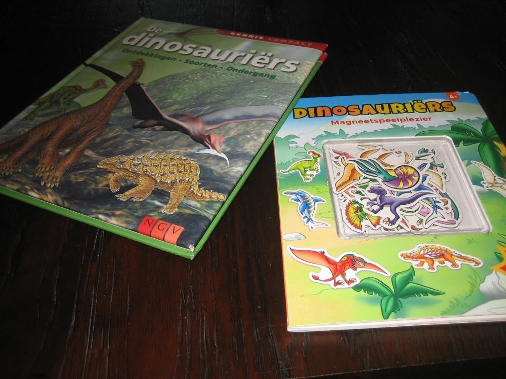 magneet spel DINOSAURISSEN, Kinderen en Baby's, Speelgoed | Educatief en Creatief, Ophalen of Verzenden, Nieuw, Knutselen
