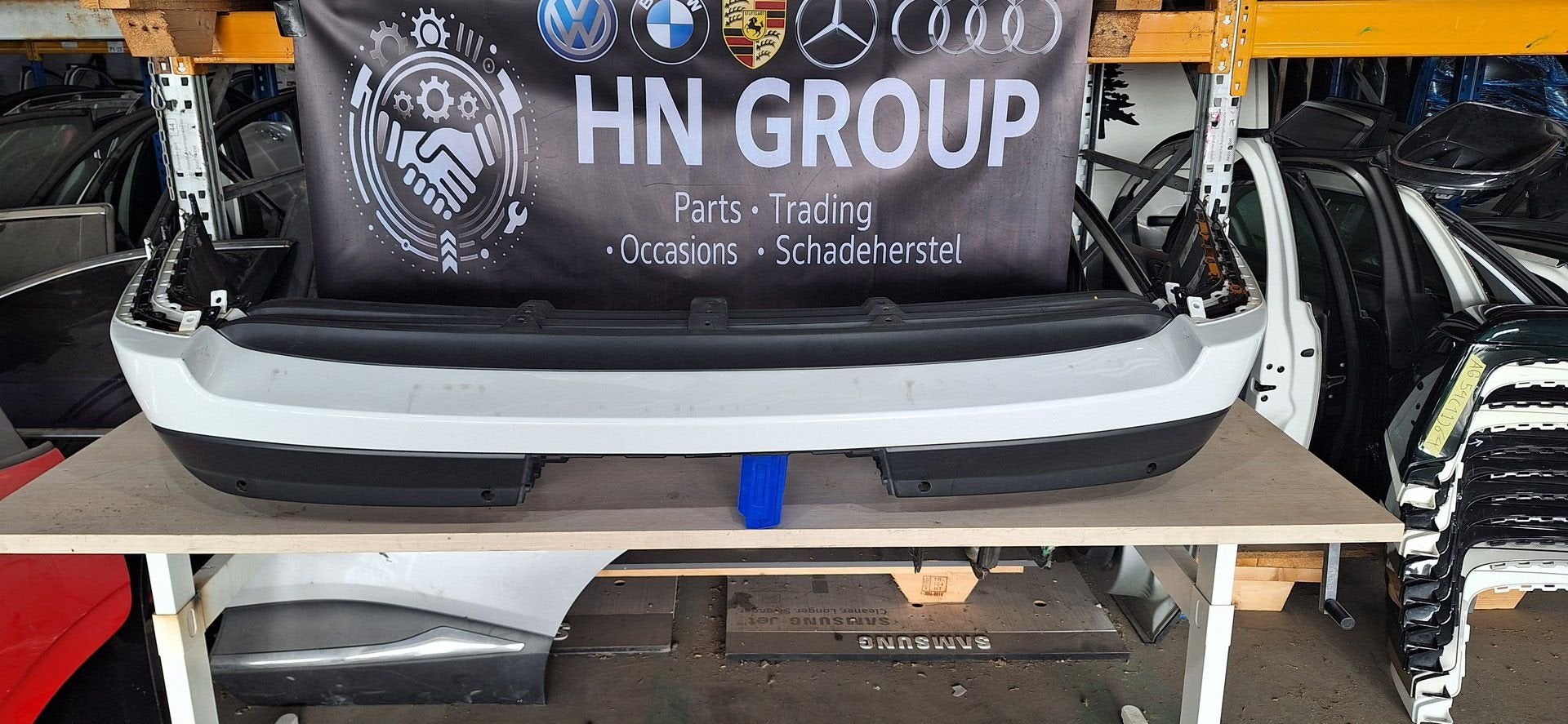 Bumper achter Land Rover Range Rover, Gebruikt, -, -, Ophalen of Verzenden