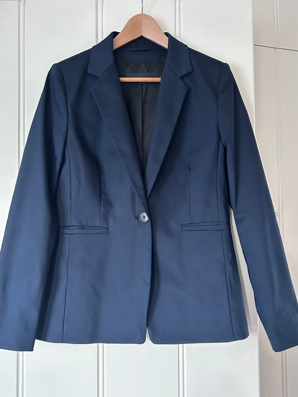 Drykorn For Beautiful People Donkerblauw Jasje Maat M, Kleding | Dames, Jasjes, Kostuums en Pakken, Maat 38/40 (M), Blauw, Ophalen of Verzenden