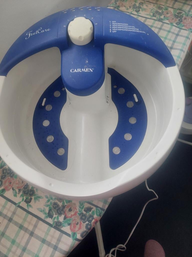 Voetenbad Carmen FeelCare, Ophalen, Zo goed als nieuw, Hand- en Voetverzorging