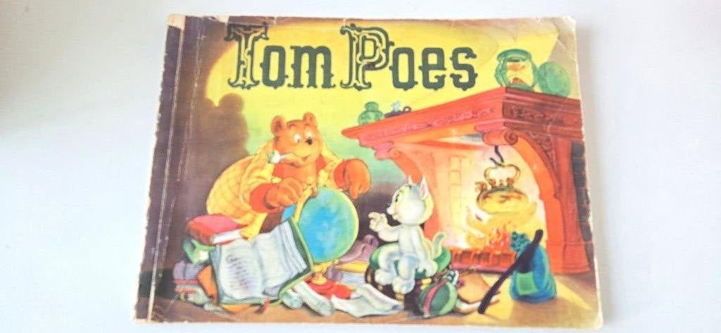 Tom Poes plakplatjesboek, Ophalen of Verzenden, Olivier B, Bommel en Tom Poes, Gebruikt, Boek of Spel
