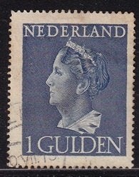 2116 - Nederland nvph 346 gestempeld , Koningin Wilhelmina, Postzegels en Munten, Postzegels | Nederland, Verzenden, Na 1940, Gestempeld