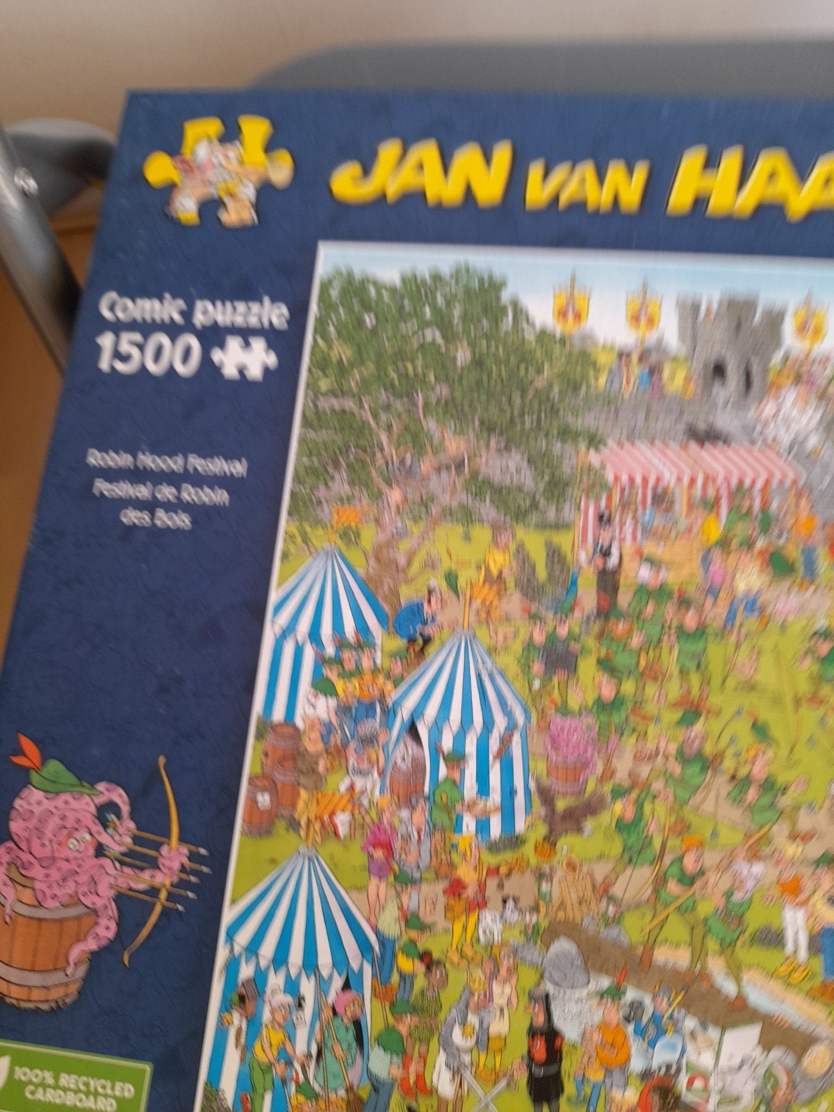 Jan van haasteren, Ophalen, 500 t/m 1500 stukjes, Zo goed als nieuw