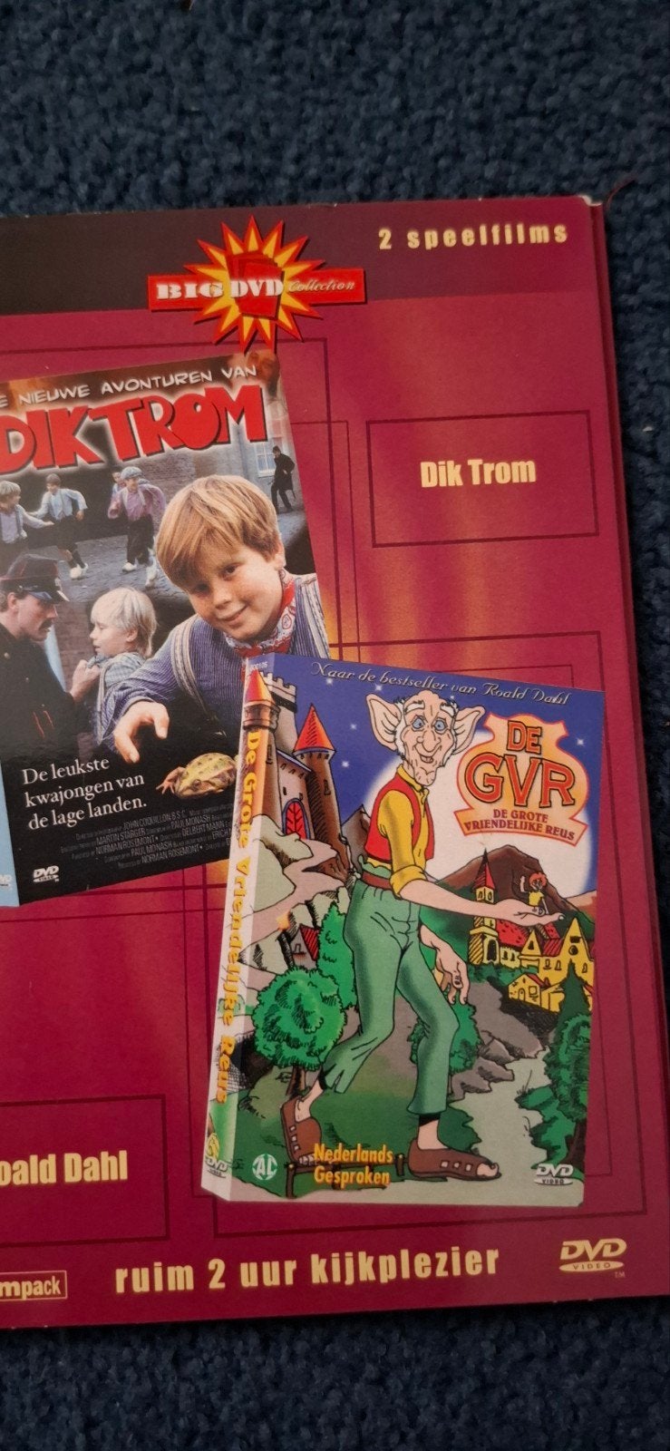 Big DVD Collection: Dik Trom & De GVR (2 speelfilms), Gebruikt, Alle leeftijden, Familie, Box/collectie