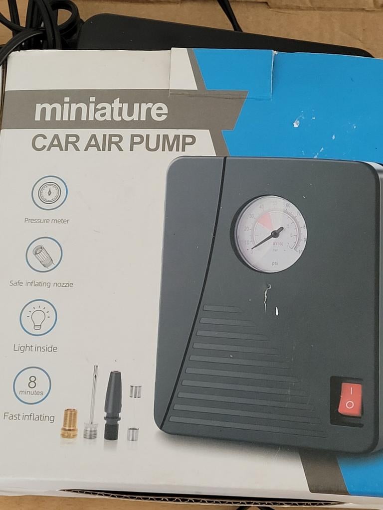 Miniatuur Auto Luchtpomp - Compact en Snel, ..., Ophalen of Verzenden, Zo goed als nieuw, ...