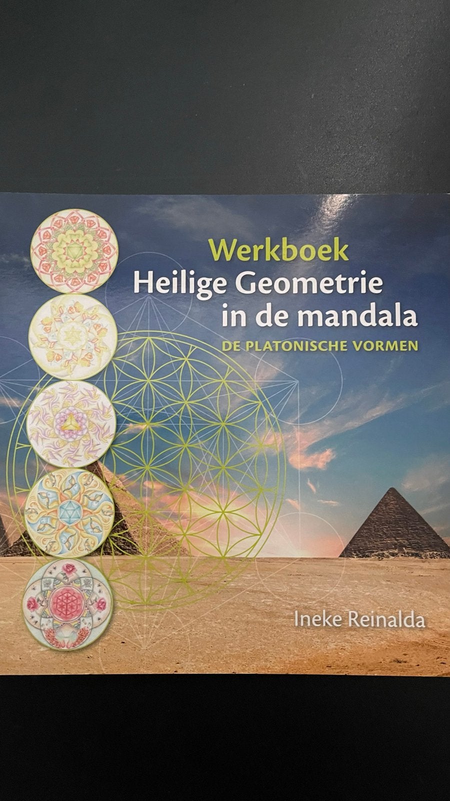 Werkboek Heilige Geometrie in de mandala - Ineke Reinalda, Ophalen of Verzenden, Zo goed als nieuw, Spiritualiteit algemeen, Instructieboek