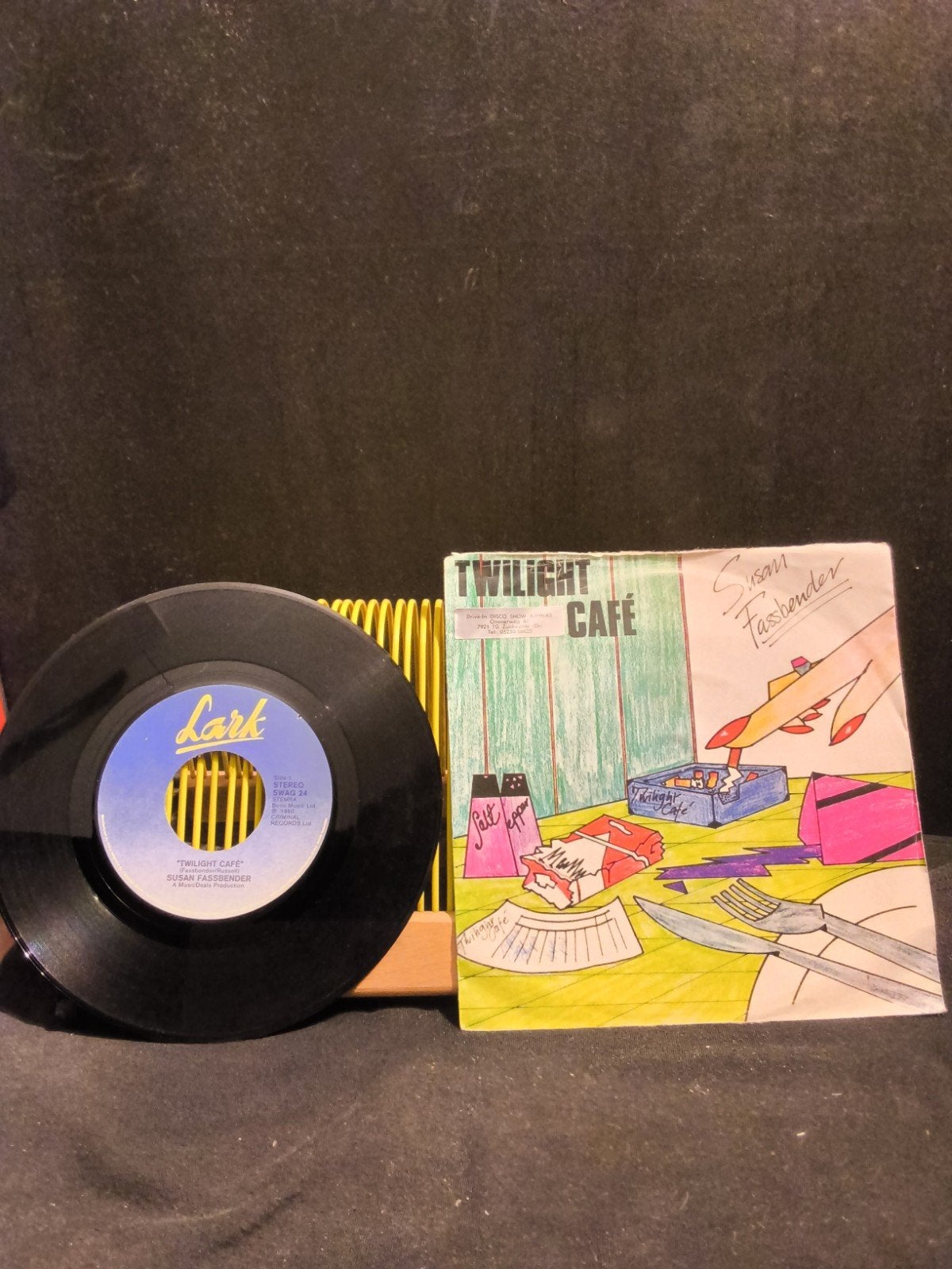 Susan Fassbender. Twilight Café. Vaste prijs €1., 7 inch, 1980 - 1989, Ophalen of Verzenden, Zo goed als nieuw
