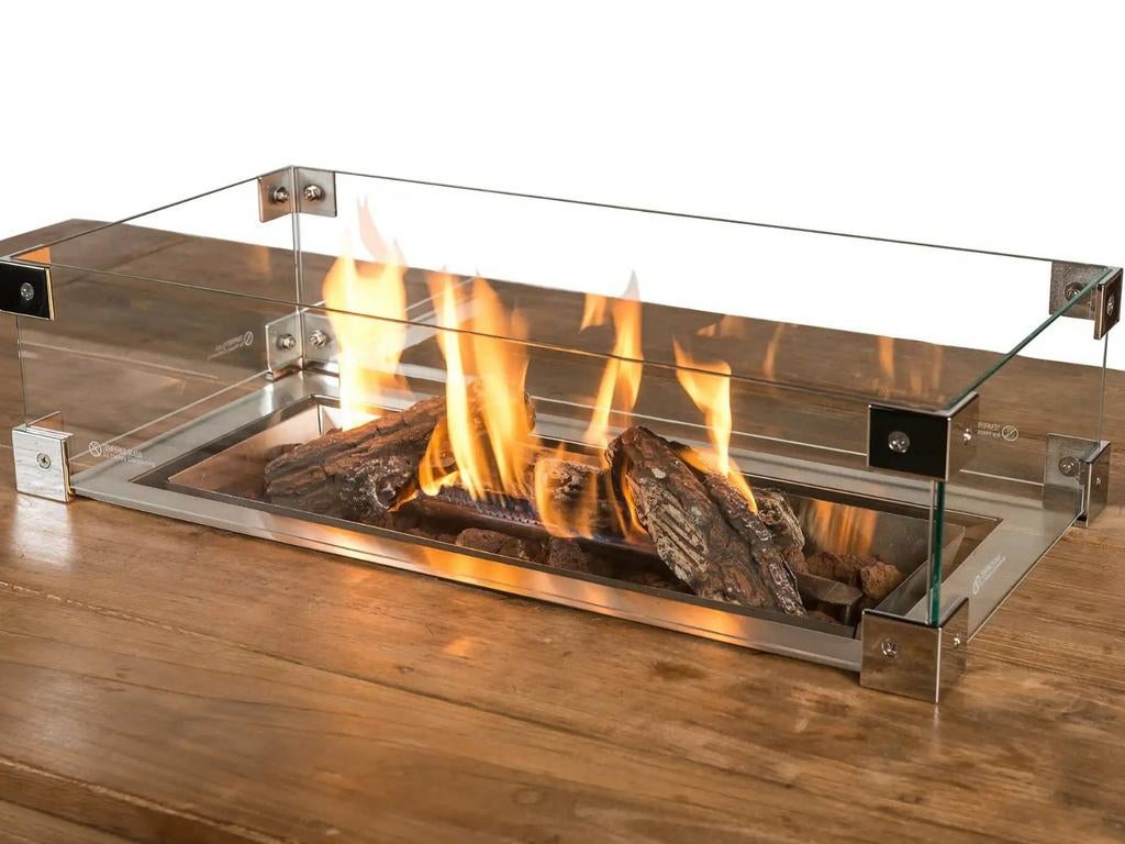 Happy Cocooning inbouw gashaard met glazen ombouw, Ophalen of Verzenden, Gebruikt