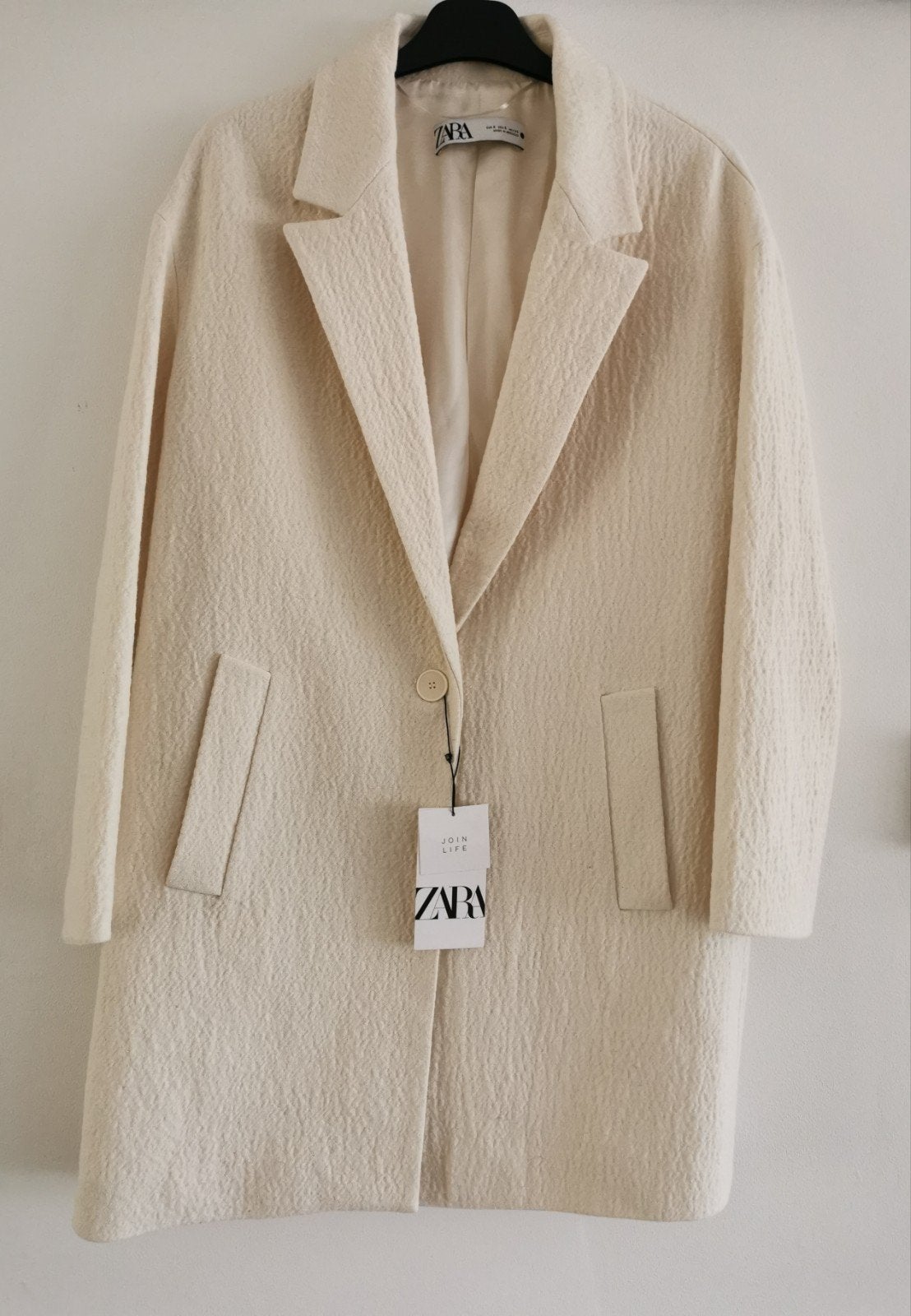 ZARA jas met structuur mt. M, Maat 38/40 (M), Overige kleuren, Verzenden, Zara