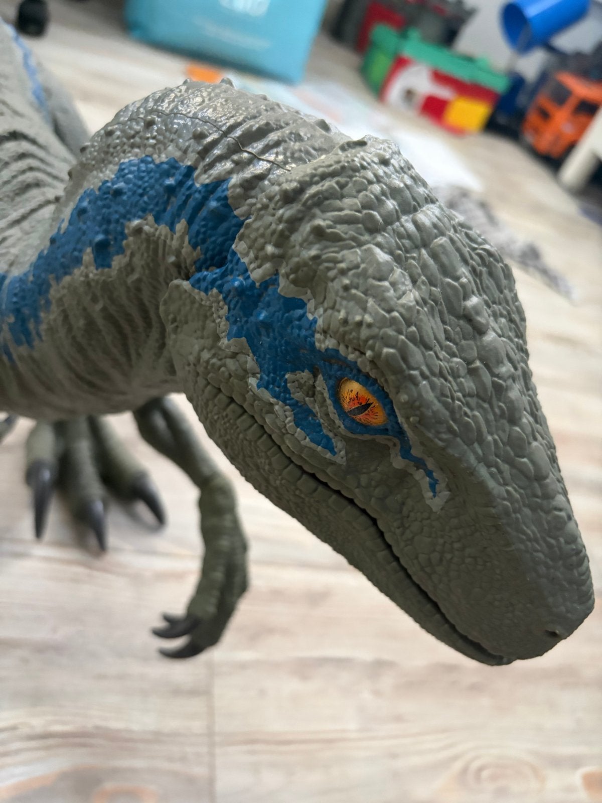 Grote Jurassic World Indominus Rex Dinosaurus Speelgoed, Ophalen, Zo goed als nieuw, Jongen of Meisje