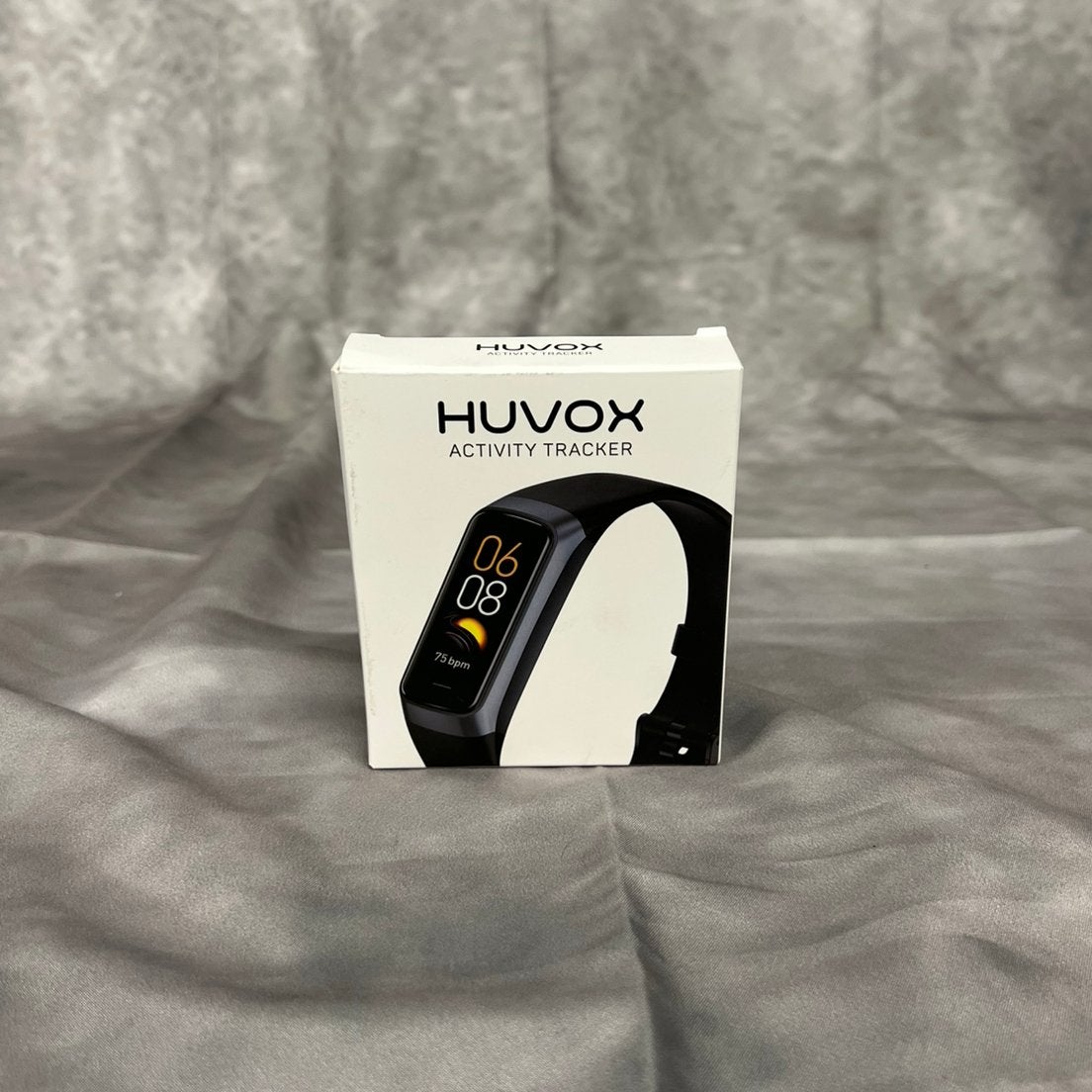 Huvox Smartwatch - Activity Tracker -Horloge - stappenteller, Hartslag, Zwart, Ophalen of Verzenden, Zo goed als nieuw