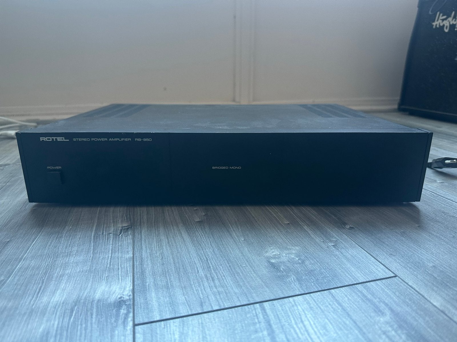Vintage Rotel RB-850 Stereo Eindversterker, Gebruikt, Ophalen, Overige merken, Minder dan 60 watt