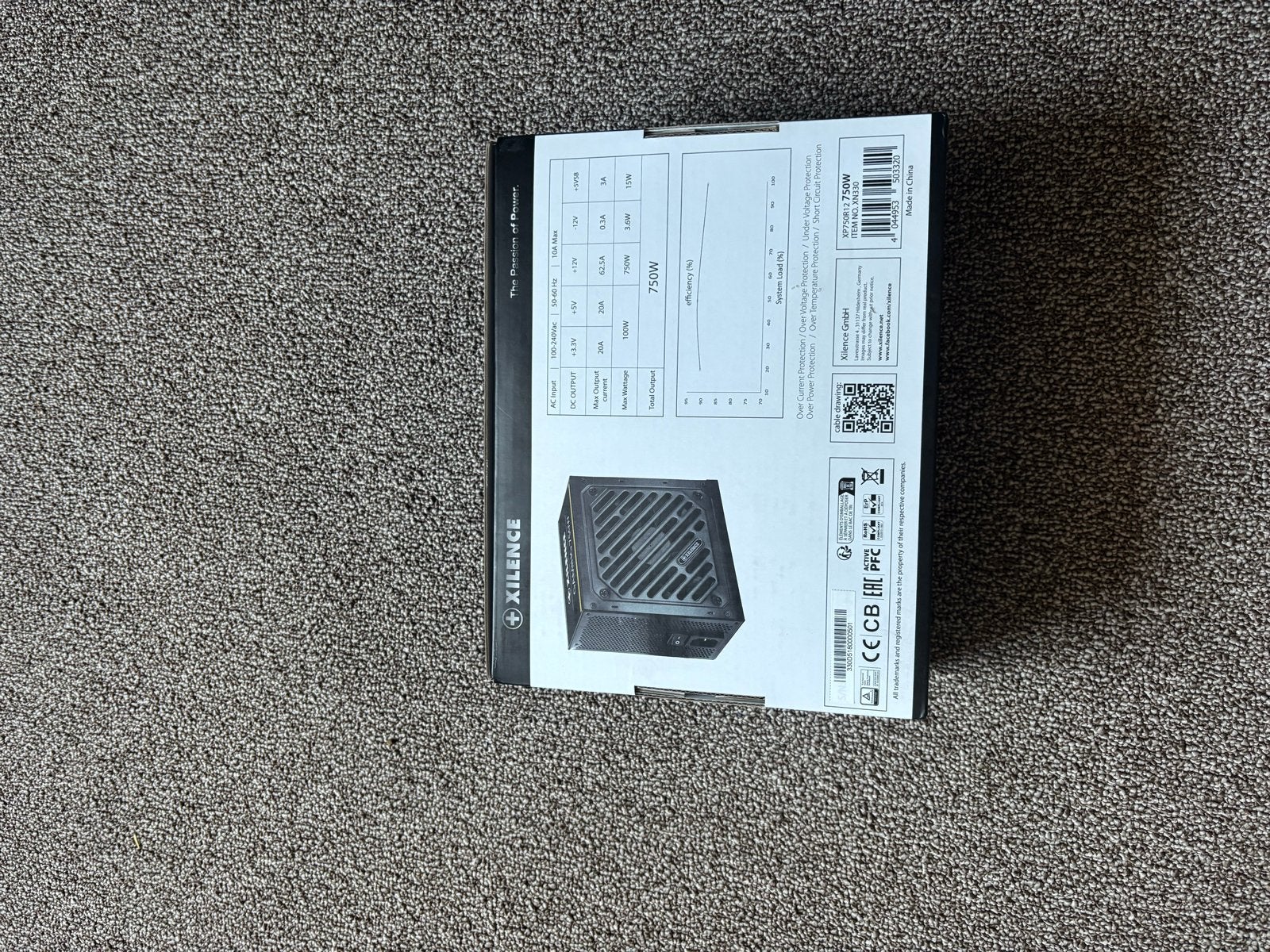 Xilence Gaming Gold Series 750W Voeding (PSU), Ophalen of Verzenden, Nieuw