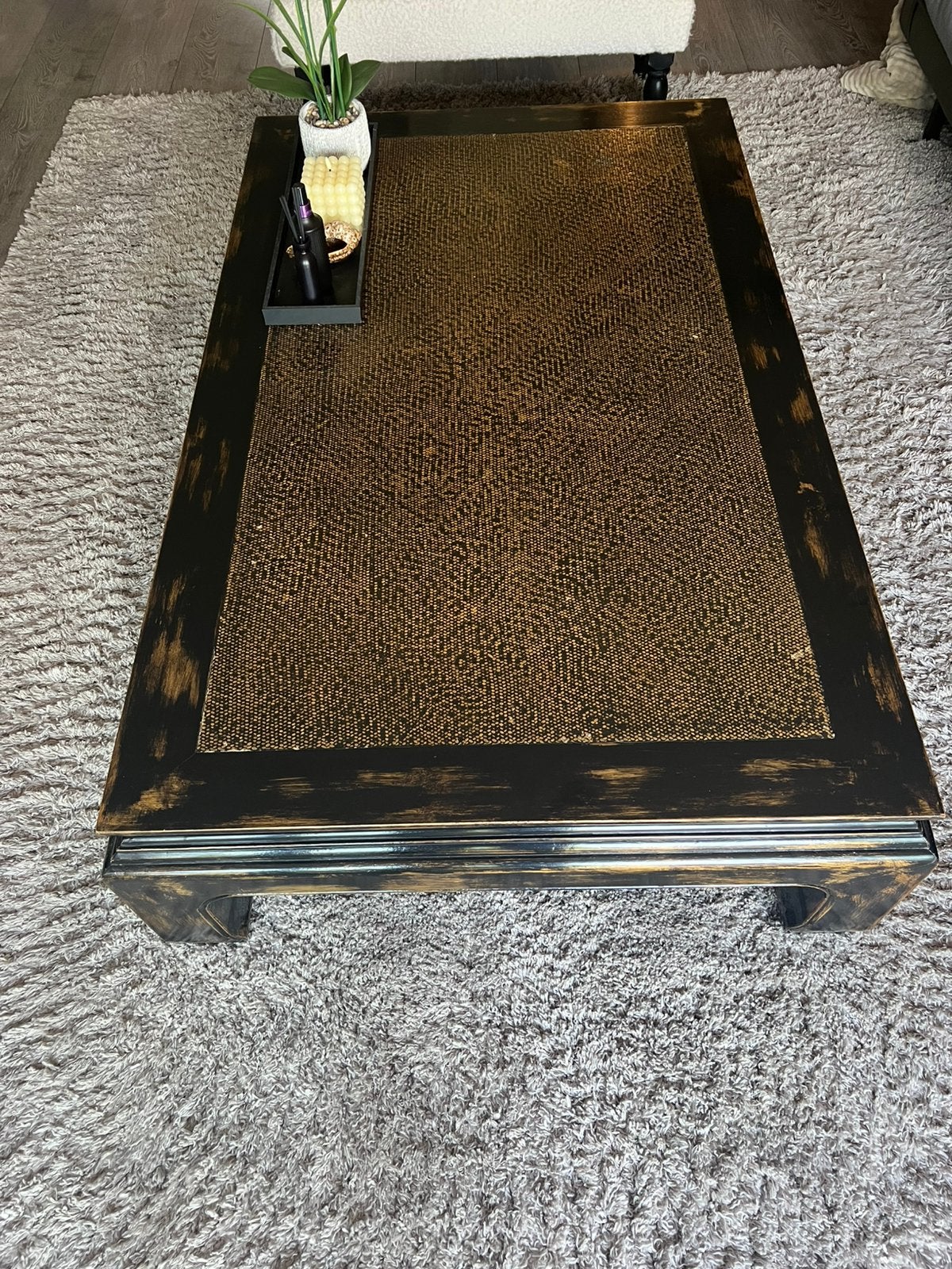 Mooie robuuste opium tafel, Ophalen, Gebruikt, 50 tot 100 cm, 150 tot 200 cm