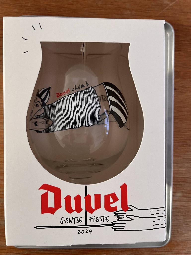 Duvelglas Gentse feesten 24, Ophalen of Verzenden, Nieuw, Glas of Glazen, Duvel