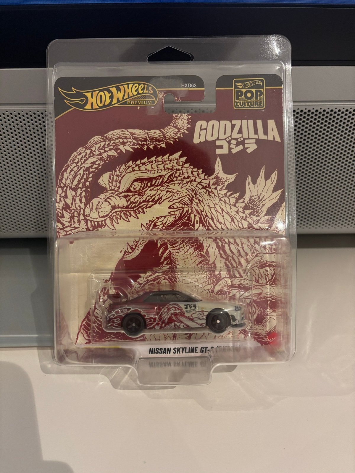 Hot Wheels Premium Pop Culture Godzilla Nissan Skyline GT-R, Hobby en Vrije tijd, Ophalen of Verzenden, Nieuw, Auto