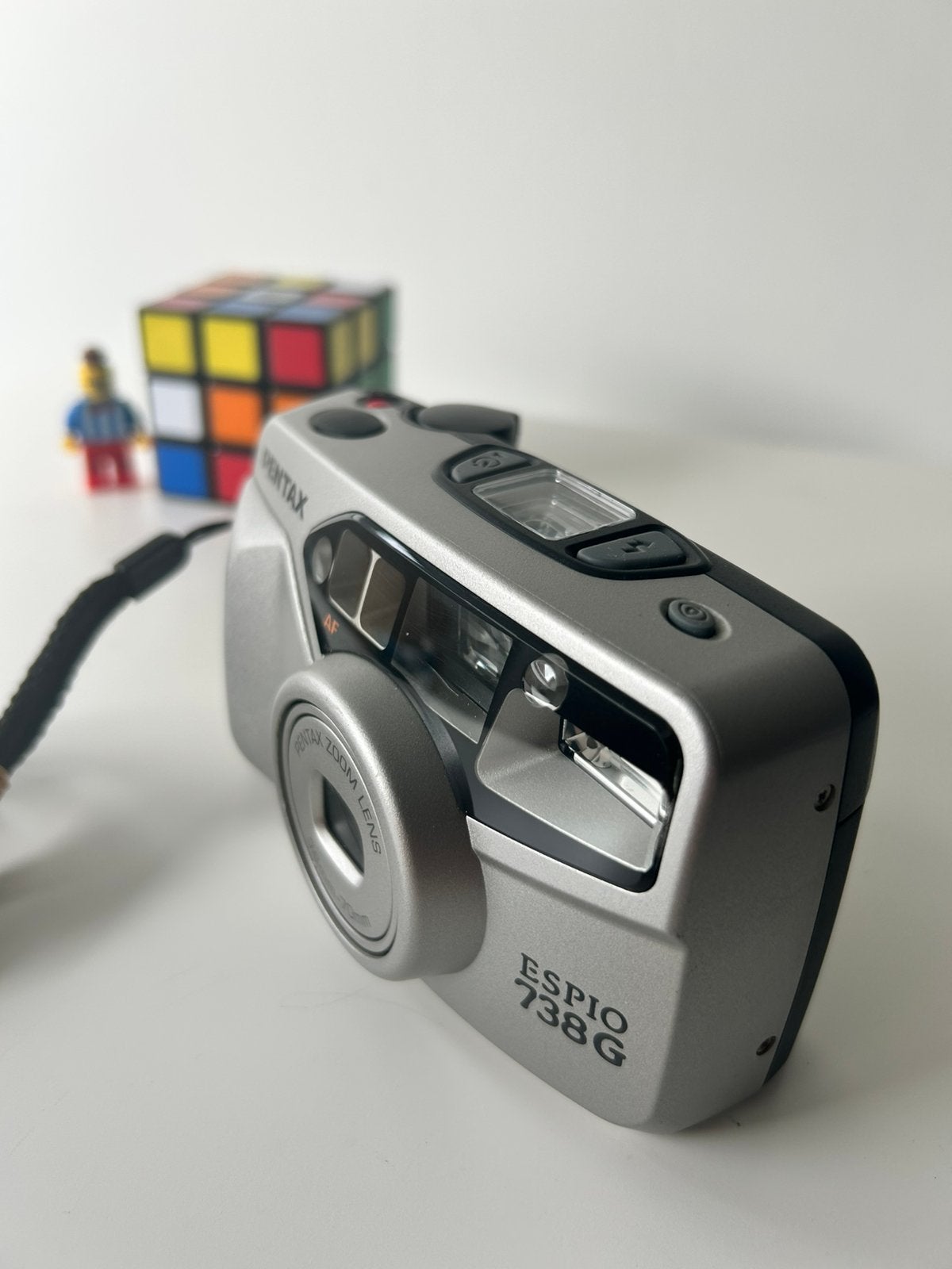 Pentax Espio 738G 35mm analoge camera 38-70mm AF, Audio, Tv en Foto, Ophalen of Verzenden, Zo goed als nieuw, Compact, Pentax