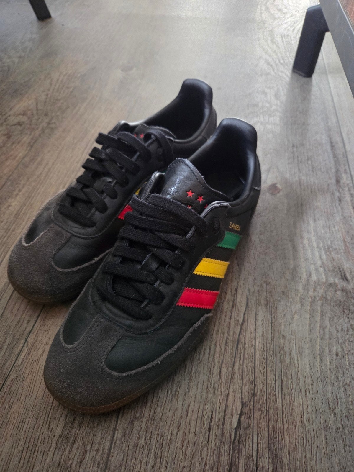 Ajax Adidas Samba OG Rasta sneakers - Maat 40, Adidas, Zwart, Ophalen of Verzenden, Sneakers of Gympen