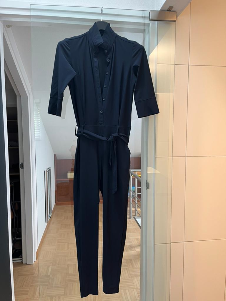 Dé Studio Anneloes jumpsuit, zo goed als nieuw!, Ophalen, Zo goed als nieuw, Maat 38/40 (M), Blauw