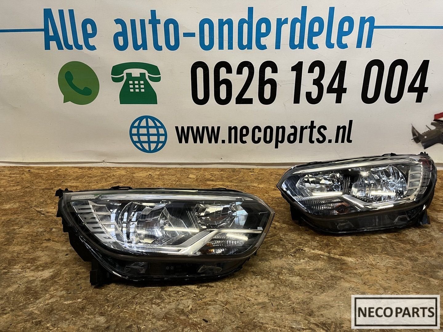 RENAULT EXPRESS 2021 KOPLAMPEN KOPLAMP LICHTEN ORGINEEL, Gebruikt, -, Renault, -