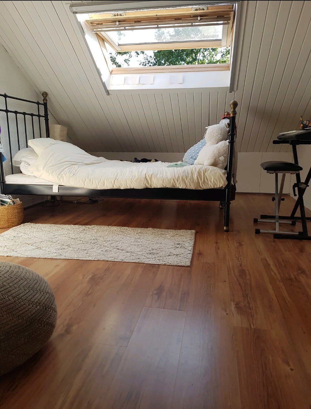 1- persoons bed Ikea Svelvik, Ophalen, Gebruikt, 90 cm, Eenpersoons