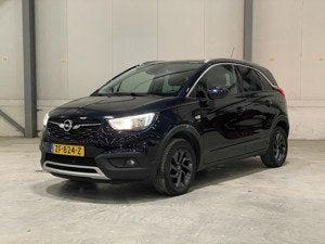 Opel Crossland X 1.2 Turbo 120 Jaar Edition Automaat 2019, Blauw, Origineel Nederlands, 3 cilinders, SUV of Terreinwagen