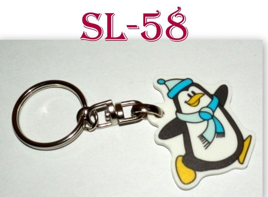 SL58 Sleutelhanger - Pinguïn, Ophalen of Verzenden, Zo goed als nieuw
