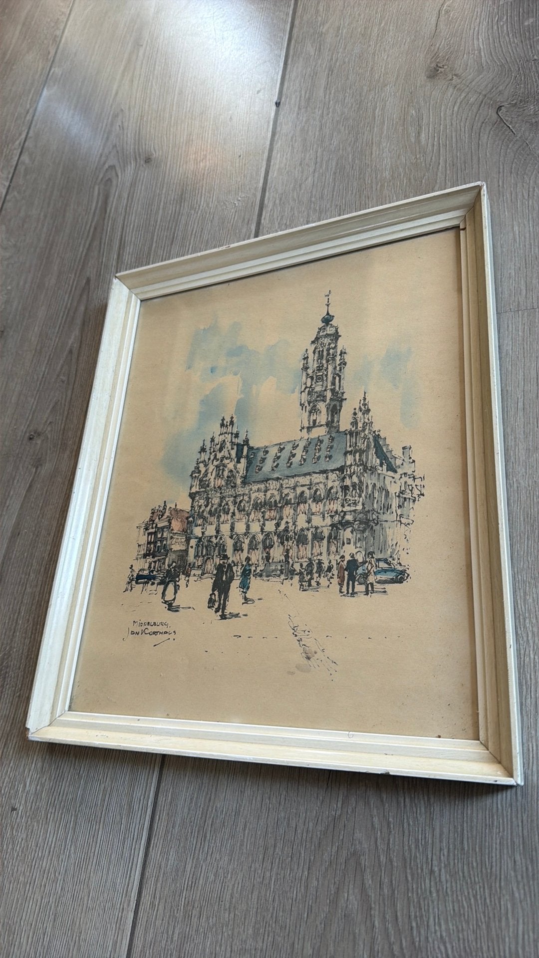 Jan Korthals stadhuis Middelburg, Ophalen of Verzenden