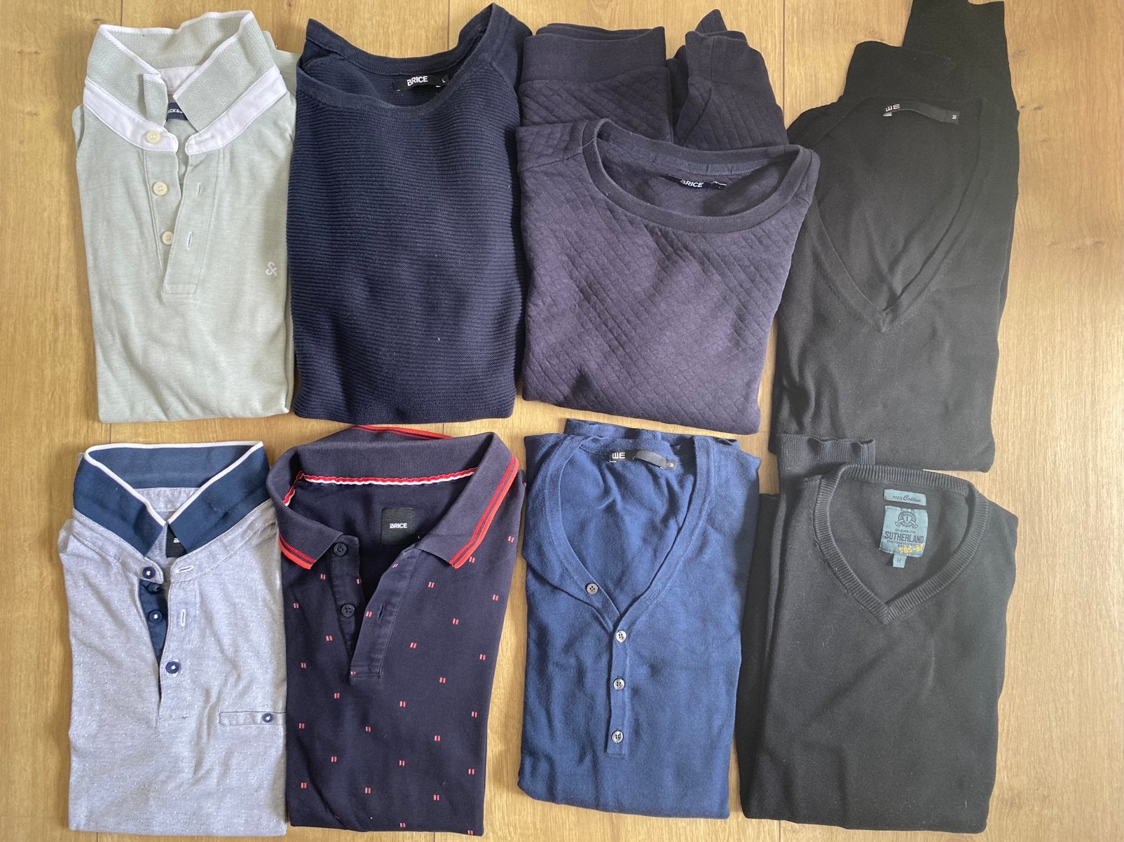 Kledingpakket heren maat M - Diverse truien en polo's, Ophalen of Verzenden, Gedragen, Maat 48/50 (M)
