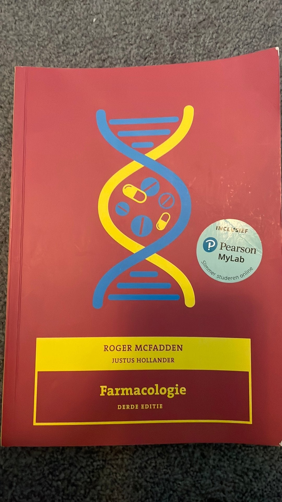 Boek: farmacologie, Boeken, Ophalen of Verzenden, Zo goed als nieuw, Overige niveaus