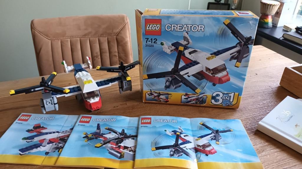 LEGO CREATOR: 3in1 vliegtuig (Compleet), Kinderen en Baby's, Speelgoed | Duplo en Lego, Lego, Ophalen of Verzenden, Zo goed als nieuw