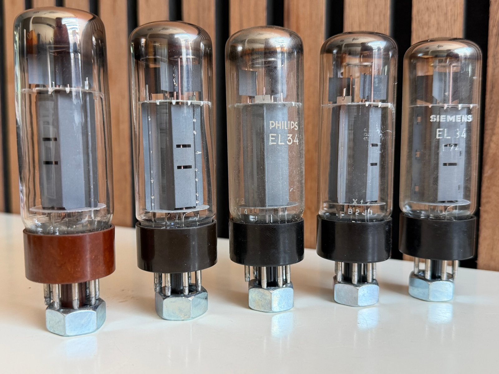 Diverse geteste EL-34 buizen, Ophalen of Verzenden, Buis of Buizen