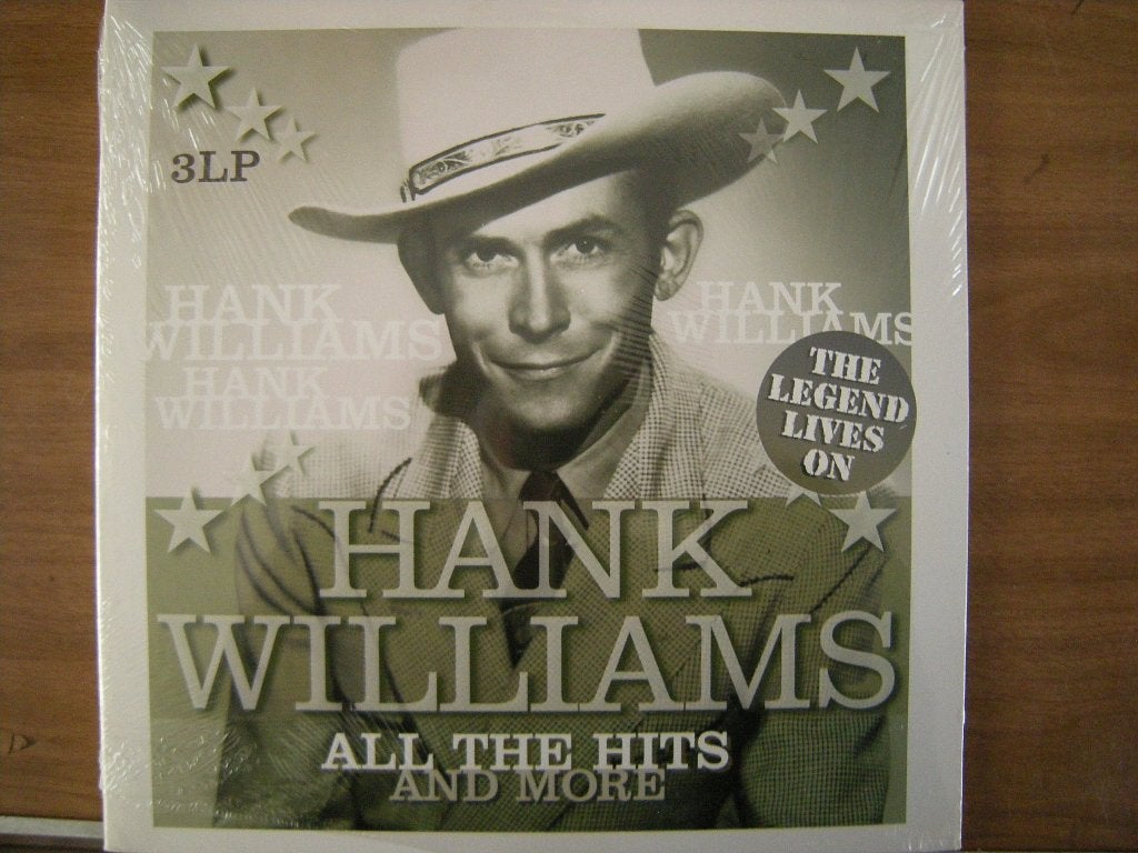 Hank Williams (The Legend Lives On-All The Hits And More), Ophalen of Verzenden, 12 inch, Nieuw in verpakking, Country