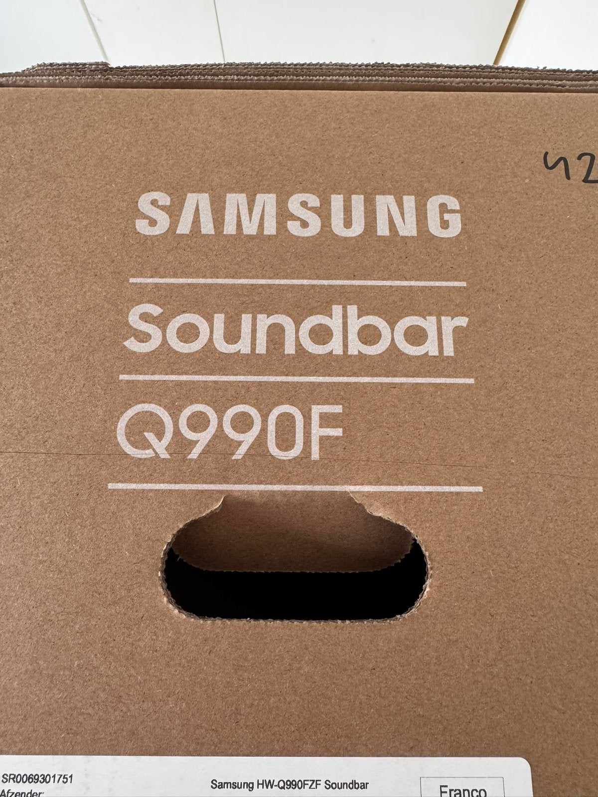 Samsung HW Q990F soundbar nieuw, Audio, Tv en Foto, Soundbars, Zo goed als nieuw, Ophalen