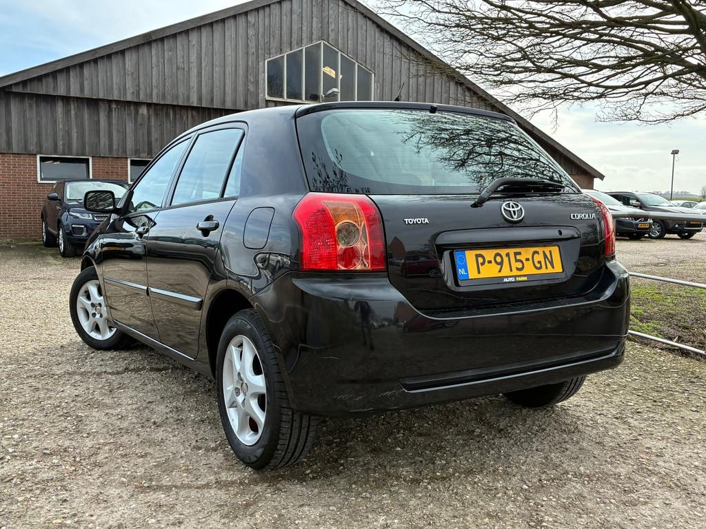 Toyota Corolla 1.6 VVT-i Terra | Cruise + Clima nu € 3.975, Auto's, Toyota, Voorwielaandrijving, Gebruikt, Zwart, 4 cilinders