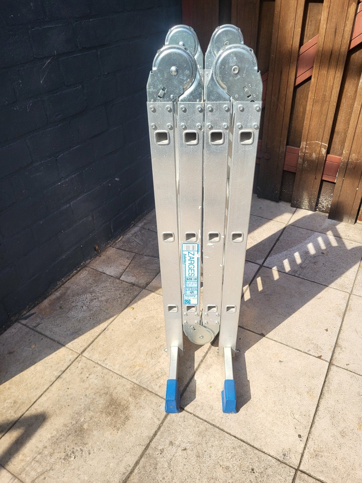 Zarges Zaletta 41029 Opvouwbare Ladder., Ophalen, Gebruikt, Ladder, Opvouwbaar of Inschuifbaar